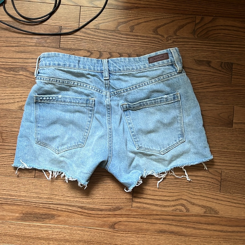 NWOT Blank NYC high rise denim shorts